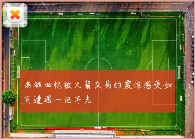 老猫回忆被火箭交易的震惊感受如同遭遇一记耳光